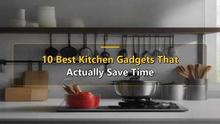 10 Best Kitchen Gadgets That Actually Save Time