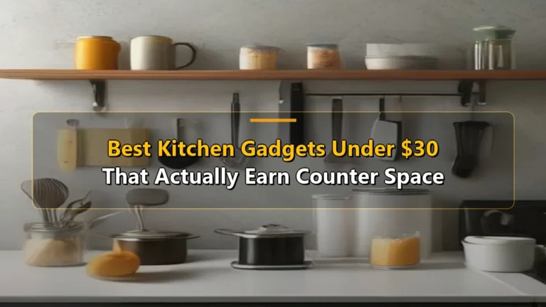 Best Kitchen Gadgets Under $30 That Actually Earn Counter Space