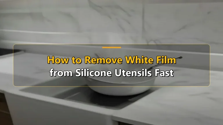 How to Remove White Film from Silicone Utensils Fast