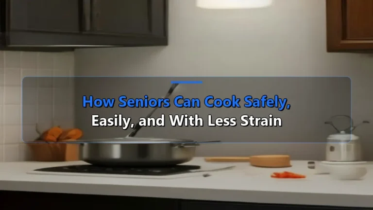 How Seniors Can Cook Safely, Easily, and With Less Strain