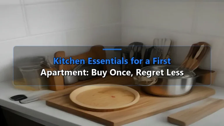 Kitchen Essentials for a First Apartment: Buy Once, Regret Less