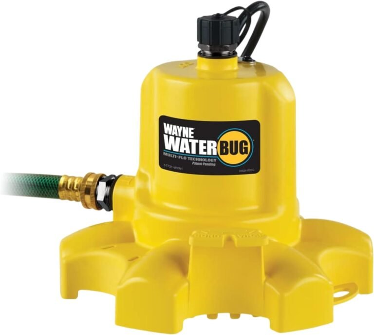 WAYNE WaterBUG Pump Review: Will It Drain Your Hot Tub?