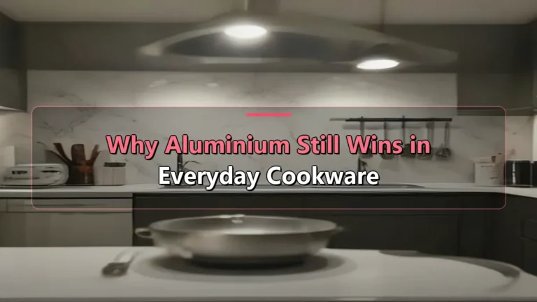 Why Aluminium Still Wins in Everyday Cookware
